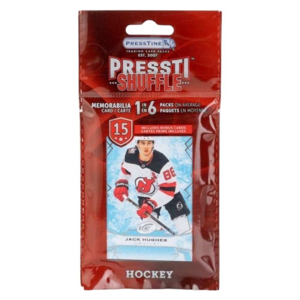 image Hockey PresstiShuffle 15-Card Mystery Pack Main Product Image