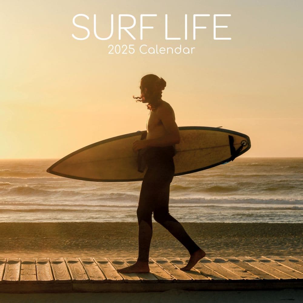 Surf Life 2025 Wall Calendar Main Product Image width=&quot;1000&quot; height=&quot;1000&quot;