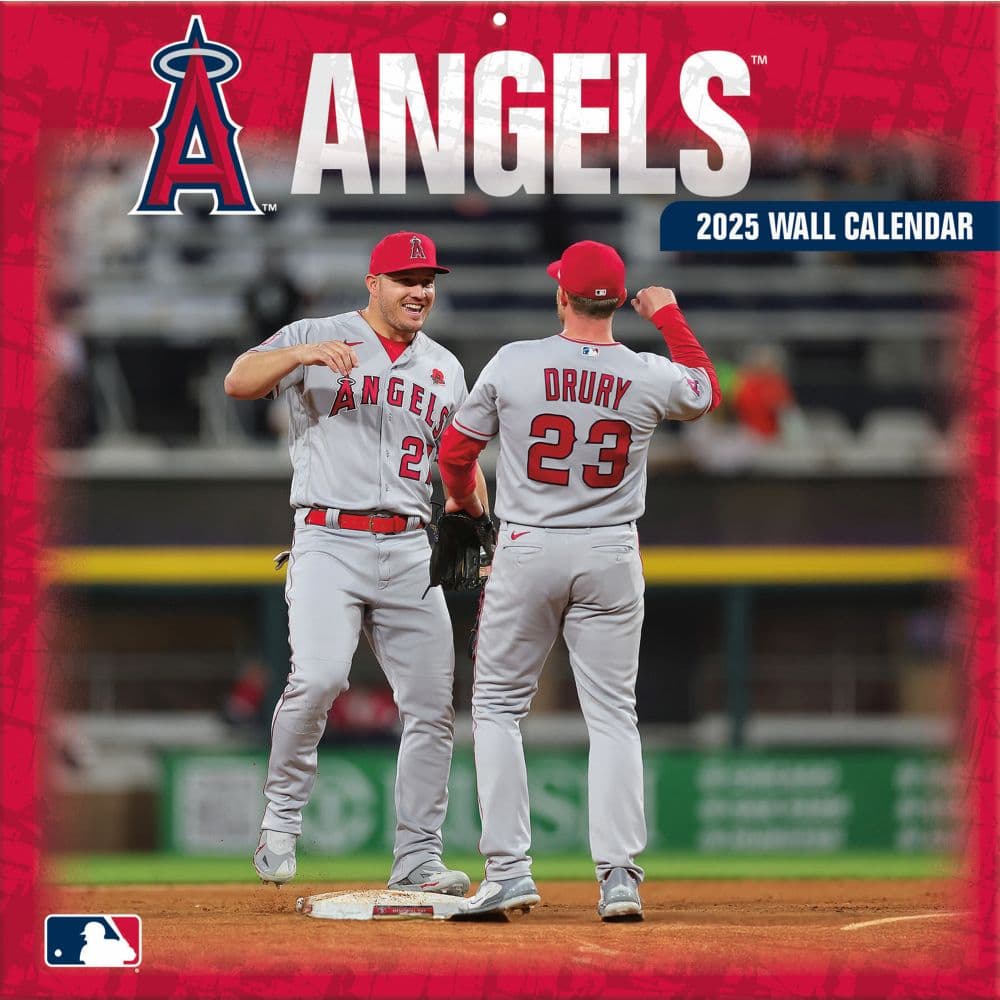 MLB Los Angeles Angels 2025 Wall Calendar