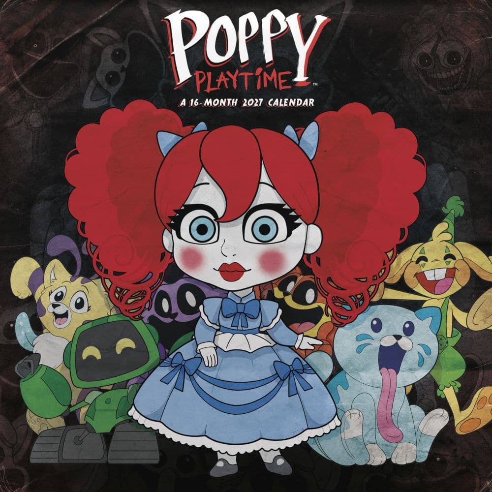 Poppy Playtime 2027 Wall Calendar Main Product Image