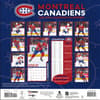 image NHL Montreal Canadiens 2025 Mini Wall Calendar First Alternate Image