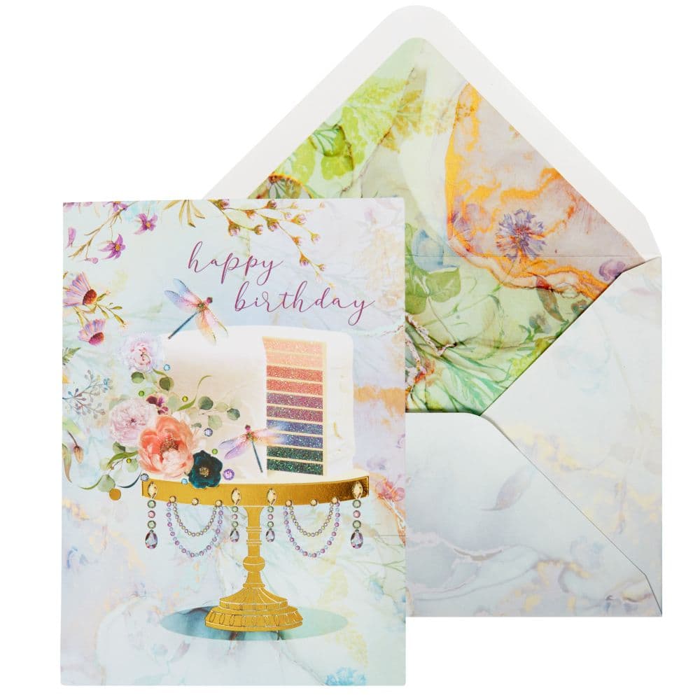 Elegant Cake Marcel Schurman Birthday Card Main Product Image
