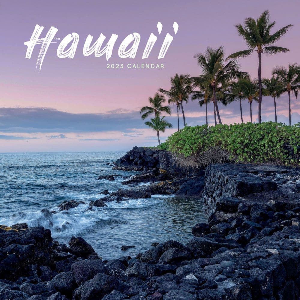 2023 Calendar With Hawaii Holidays Hawaii 2023 Wall Calendar Calendars Com