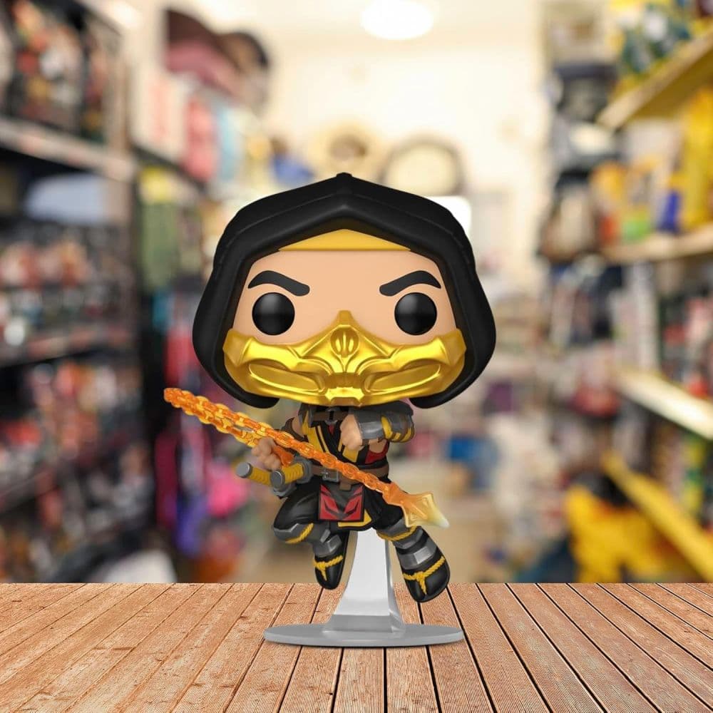 Funko POP Games MK11 Fatality Scorpion First Alternate Image