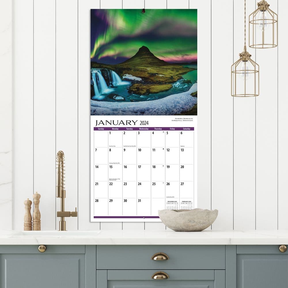 Iceland 2024 Wall Calendar