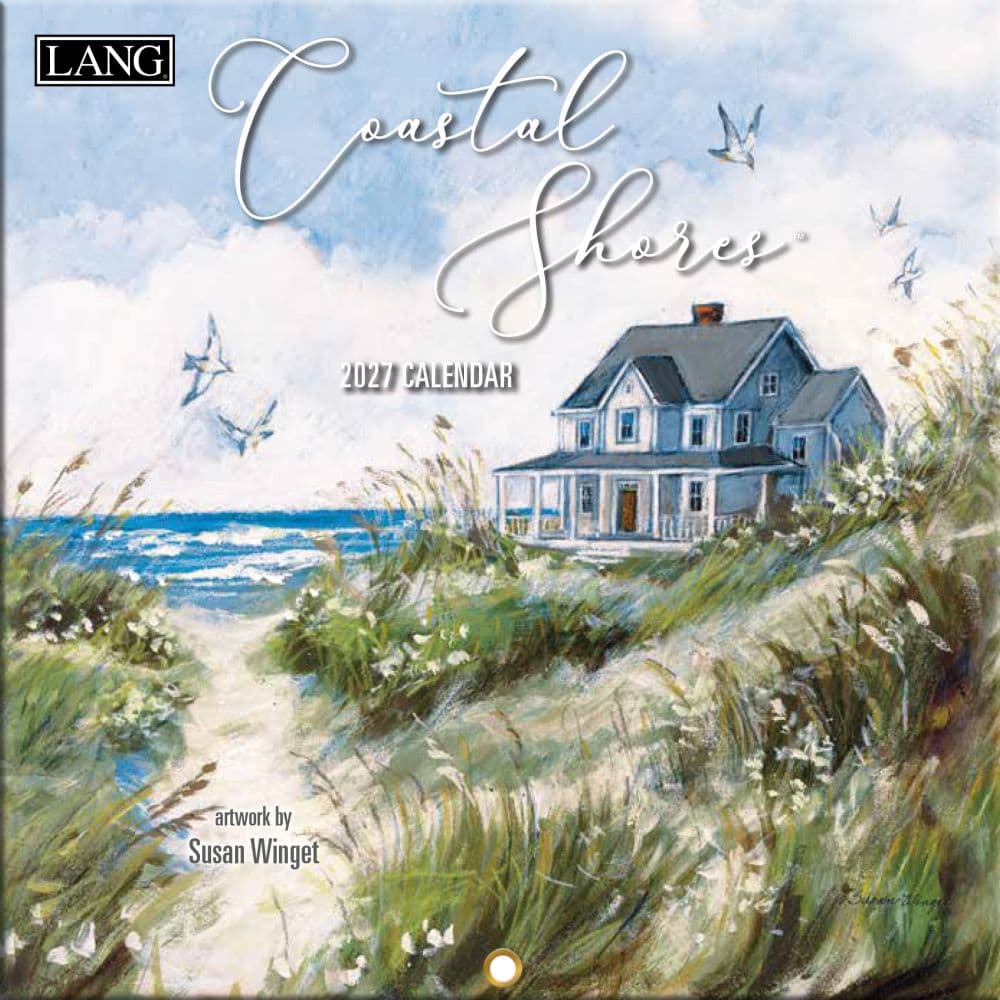 image Coastal Shores 2027 Mini Wall Calendar by Susan Winget Main Product
Image