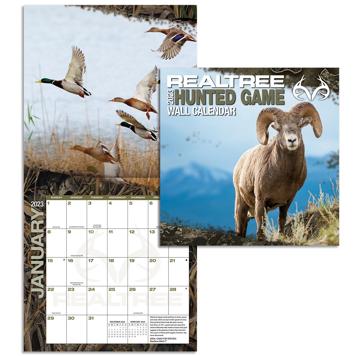 Realtree Hidden Hunter 2023 Mini Wall Calendar - Calendars.com