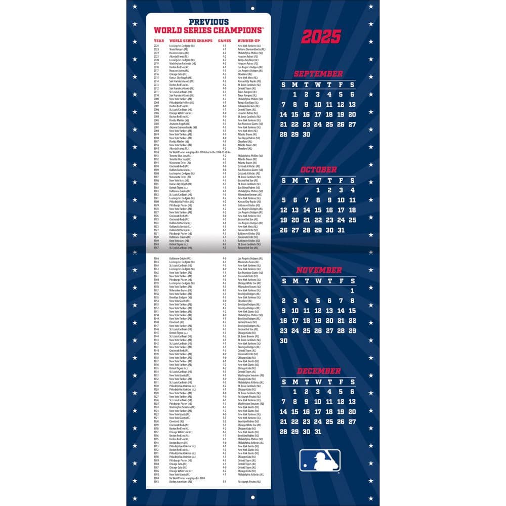 MLB Toronto Blue Jays 2026 Wall Calendar Second Alternate Image