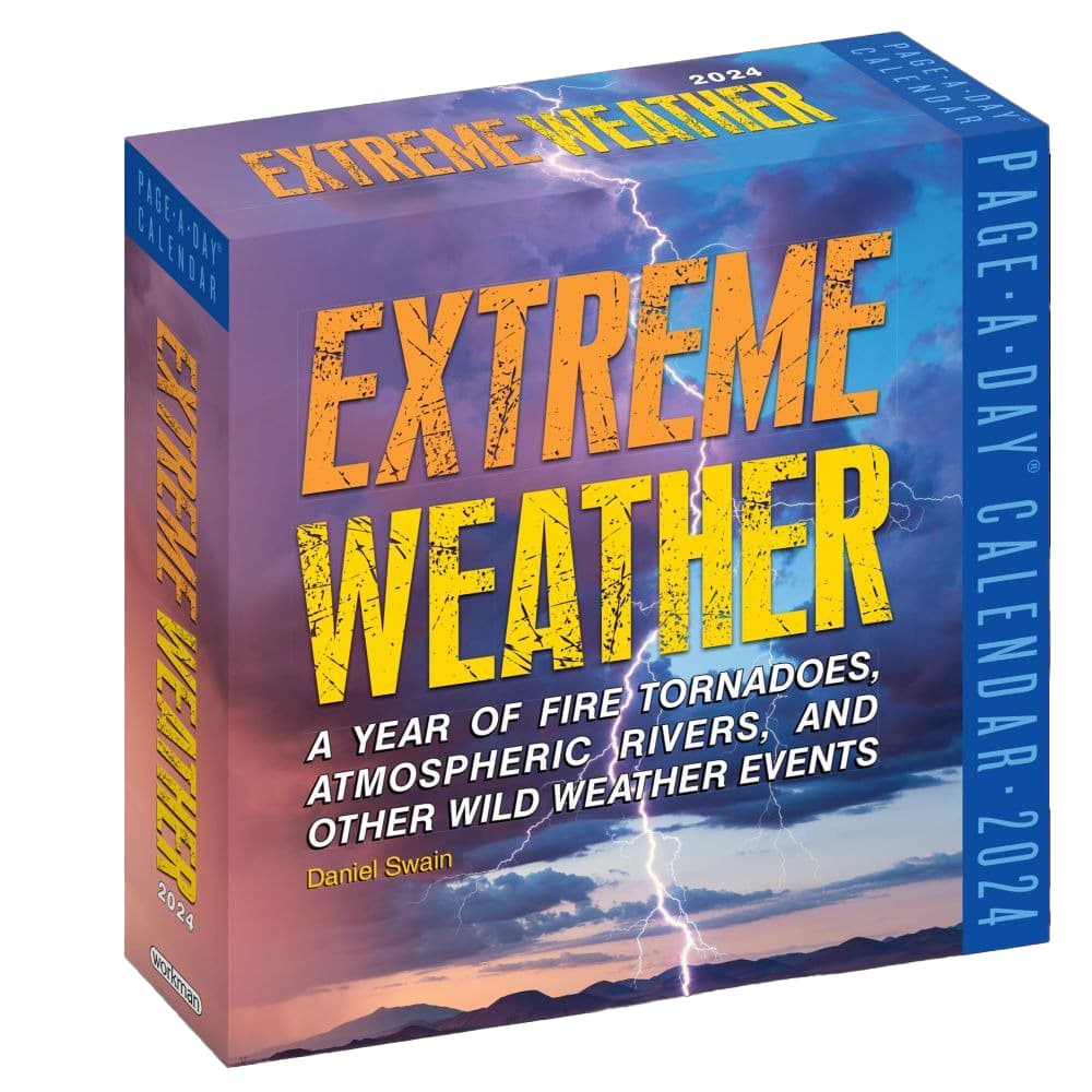 Extreme Weather 2024 Desk Calendar Main Product Image width=&quot;1000&quot; height=&quot;1000&quot;