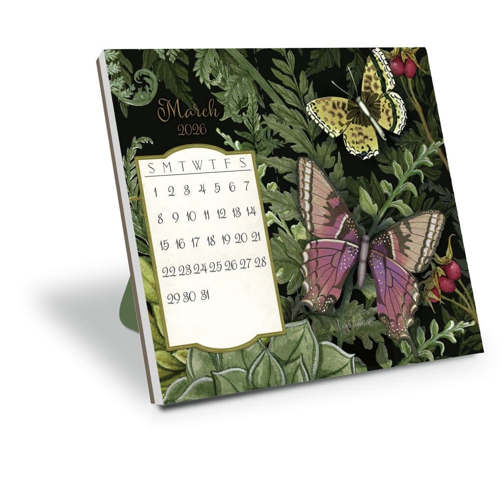 Midnight Garden Postcard 2026 Desk Calendar by Nicole Tamarin Main Product Image