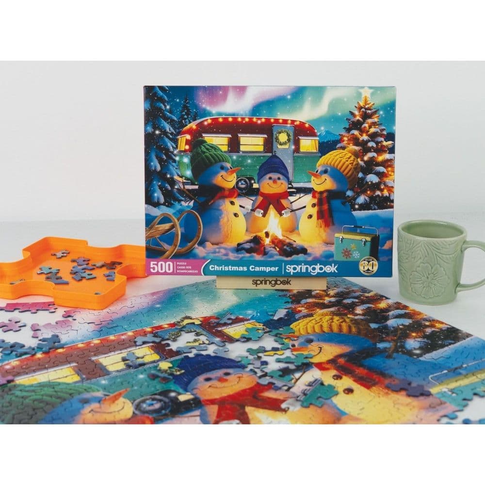 Christmas Camper 500 Piece Puzzle Fourth Alternate Image