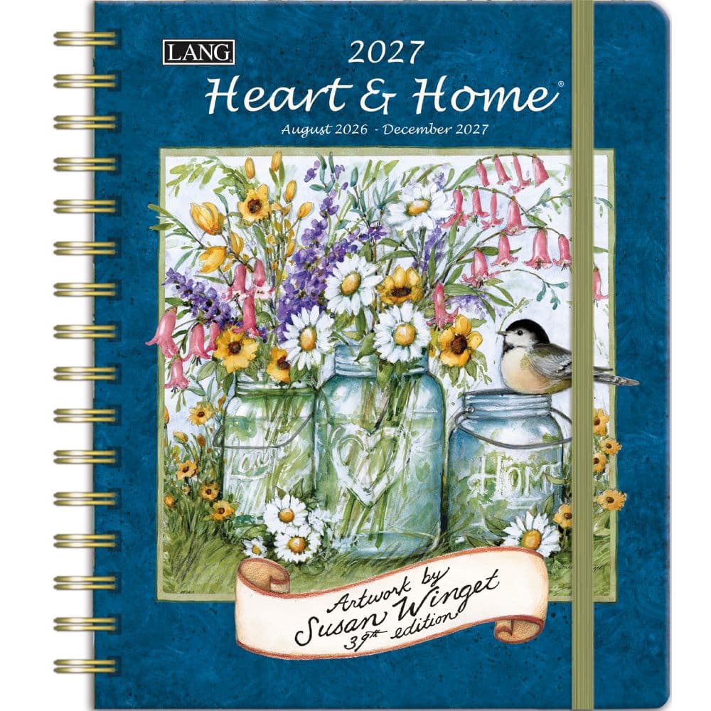 Heart and Home Deluxe 2027 Planner by Susan Winget