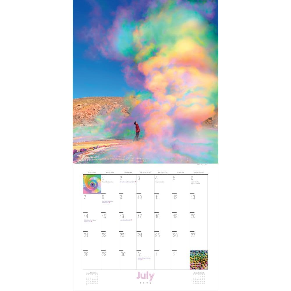 Rainbows  2024 Wall Calendar Alternate Image 2