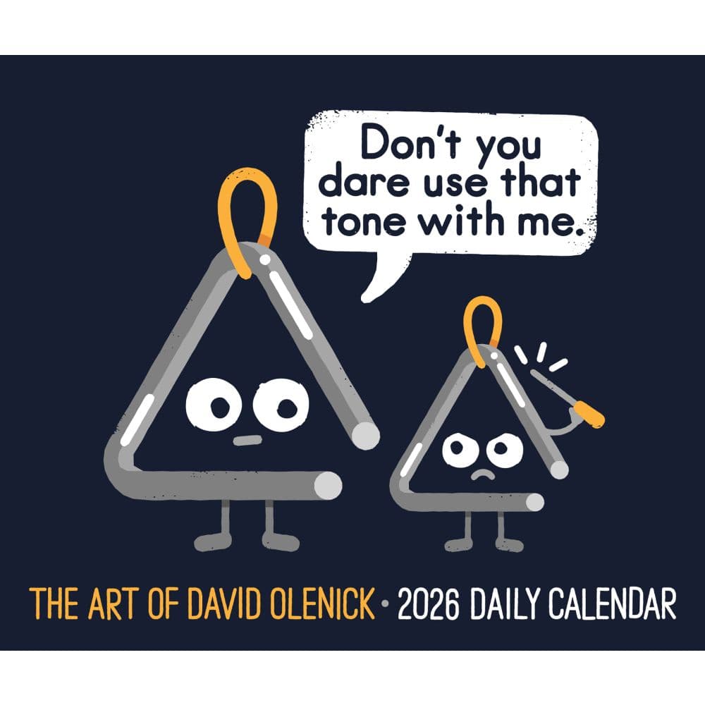 Lets Pretend by David Olenick 2026 Desk Calendar Fourth Alternate Image