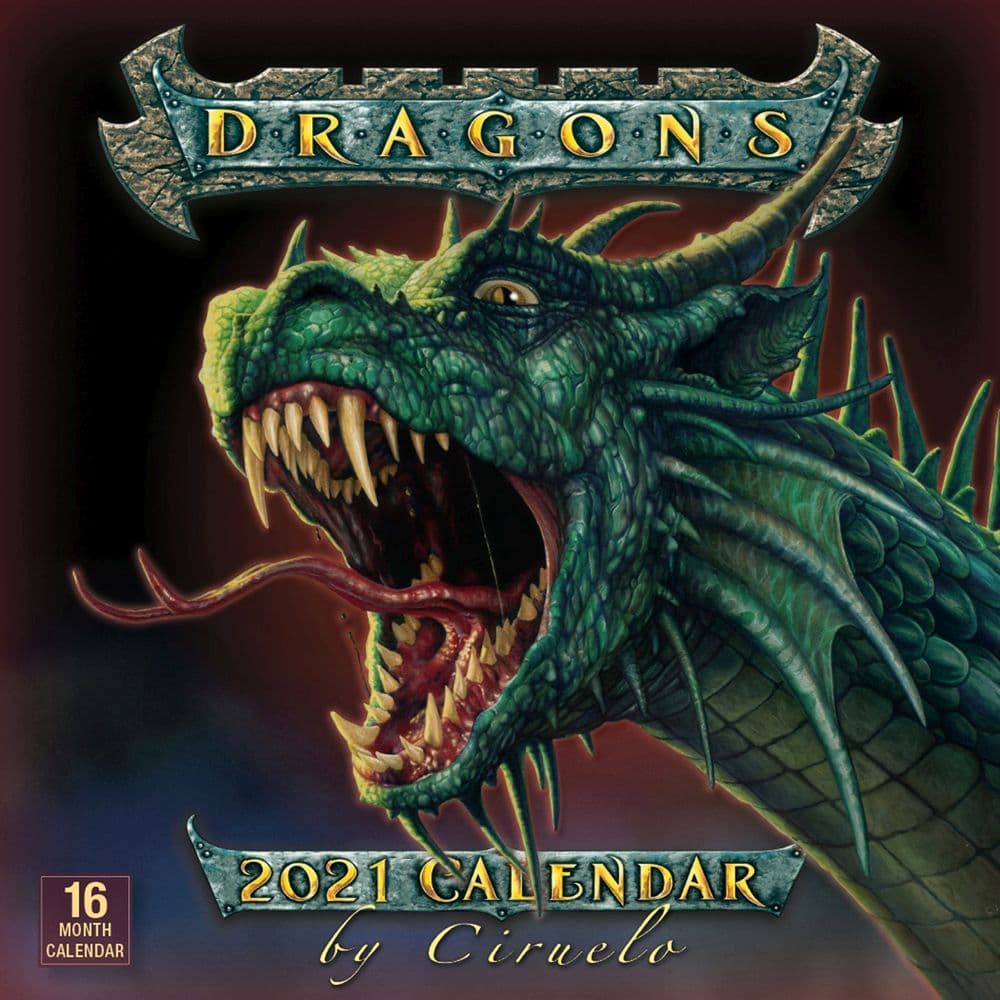 Dragons 2021 Dragon Calendars