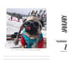 image Doug the Pug 2025 Desk Calendar Alt2