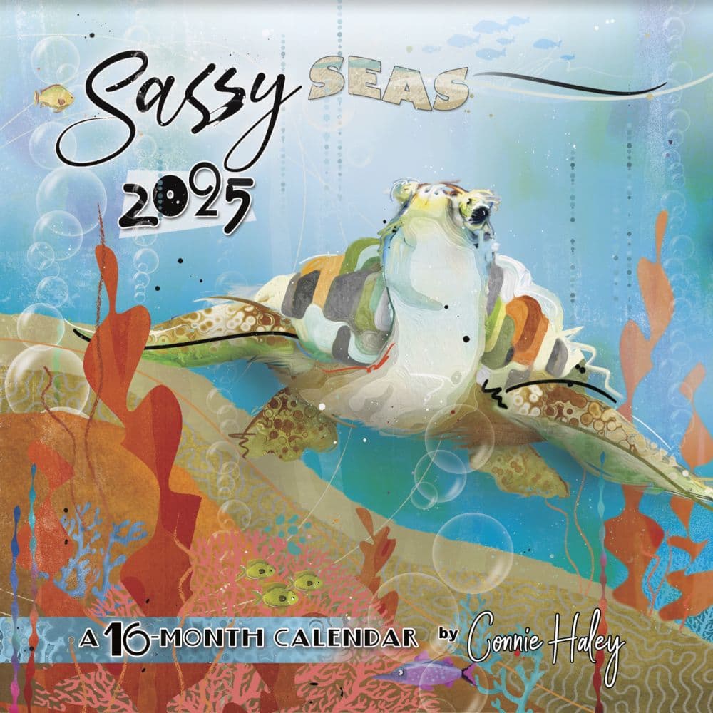 Sassy Animals Haley 2025 Wall Calendar Main Image