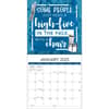image Sarcasm My Love Language 2025 Wall Calendar Second Alternate