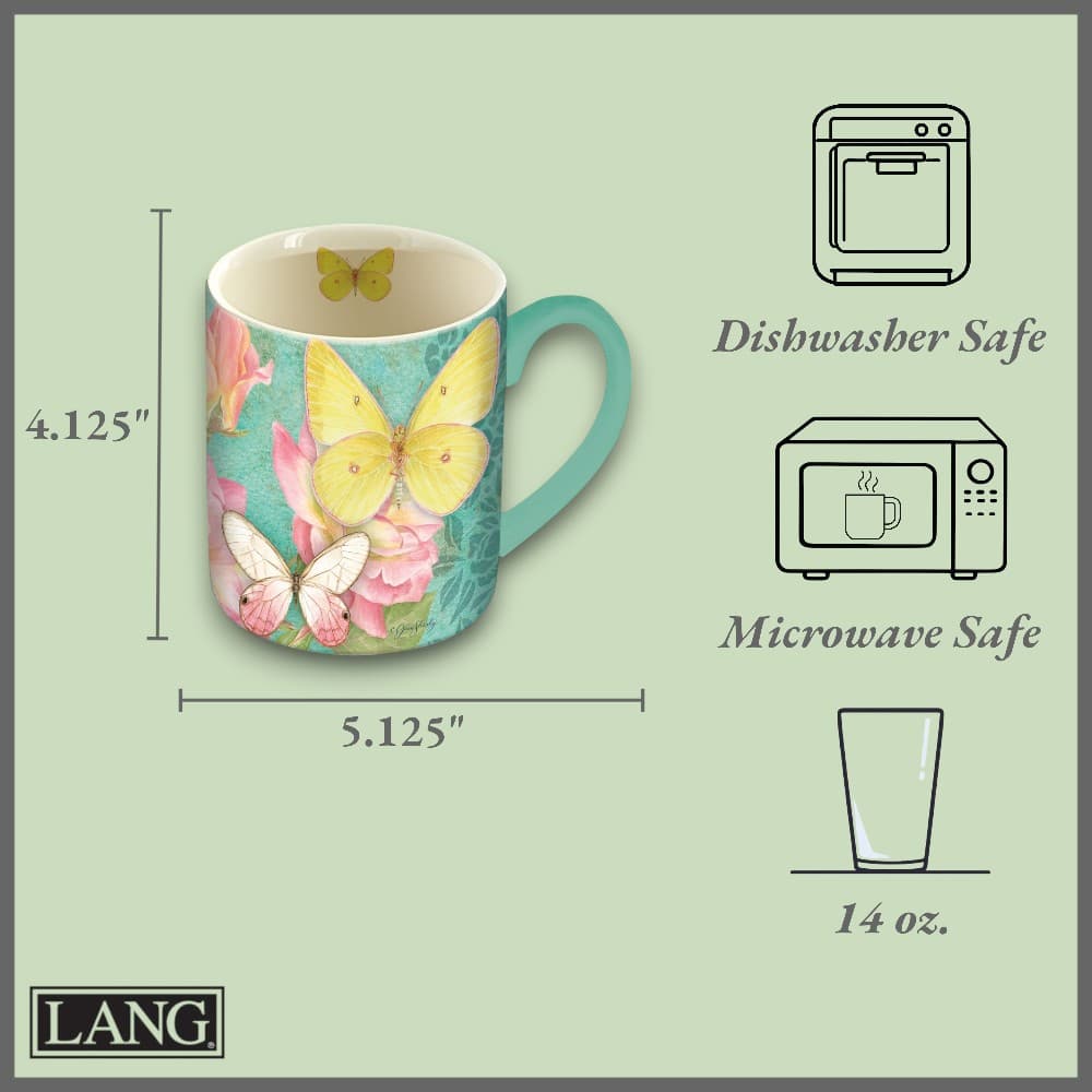 Brillant Butterflies Coffee Mug First Alternate Image