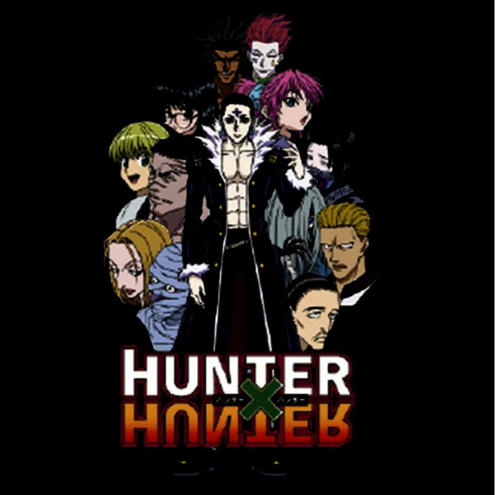 Hunter X Hunter - Phantom Troupe Unisex Black T-Shirt art