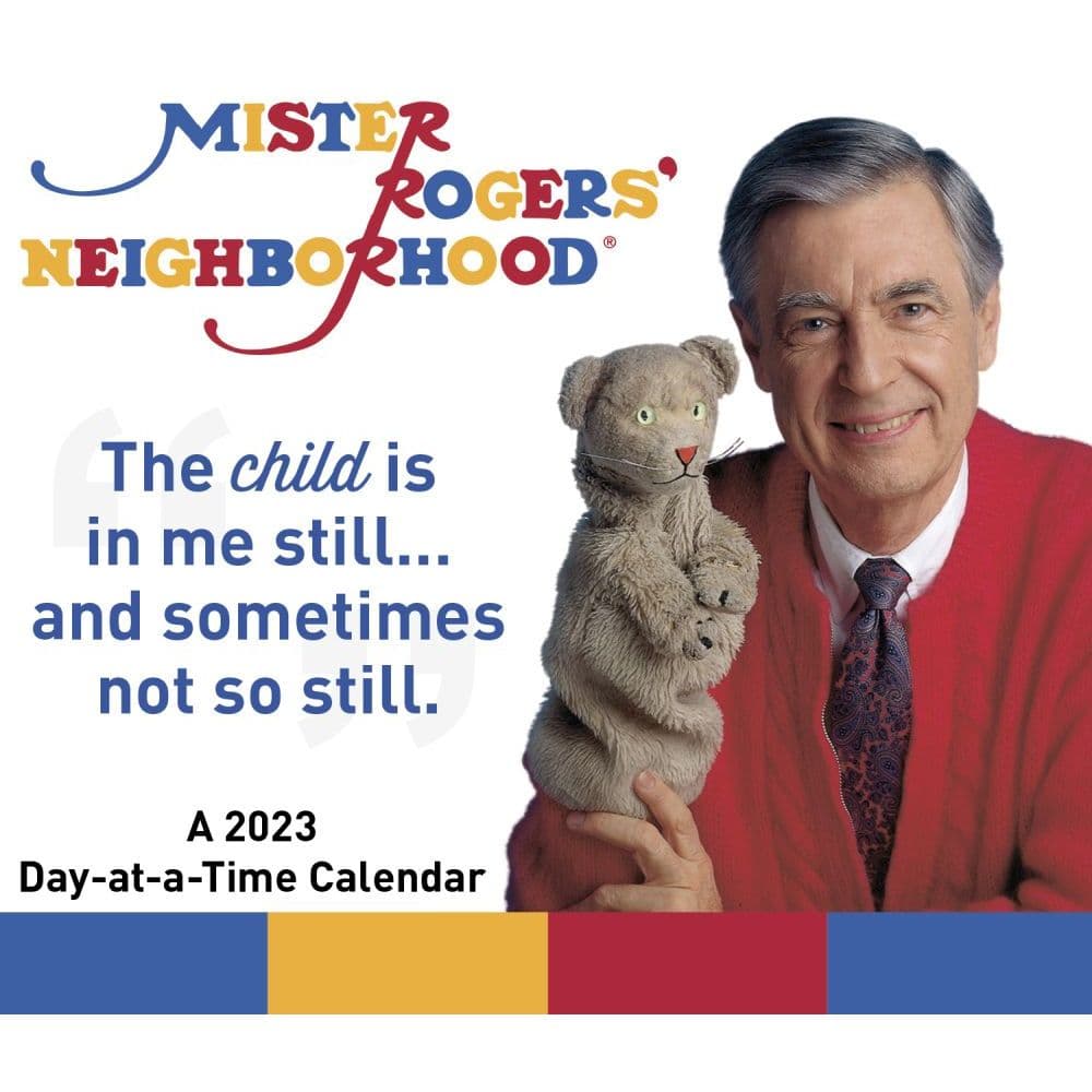 Mister Rogers 2023 Desk Calendar
