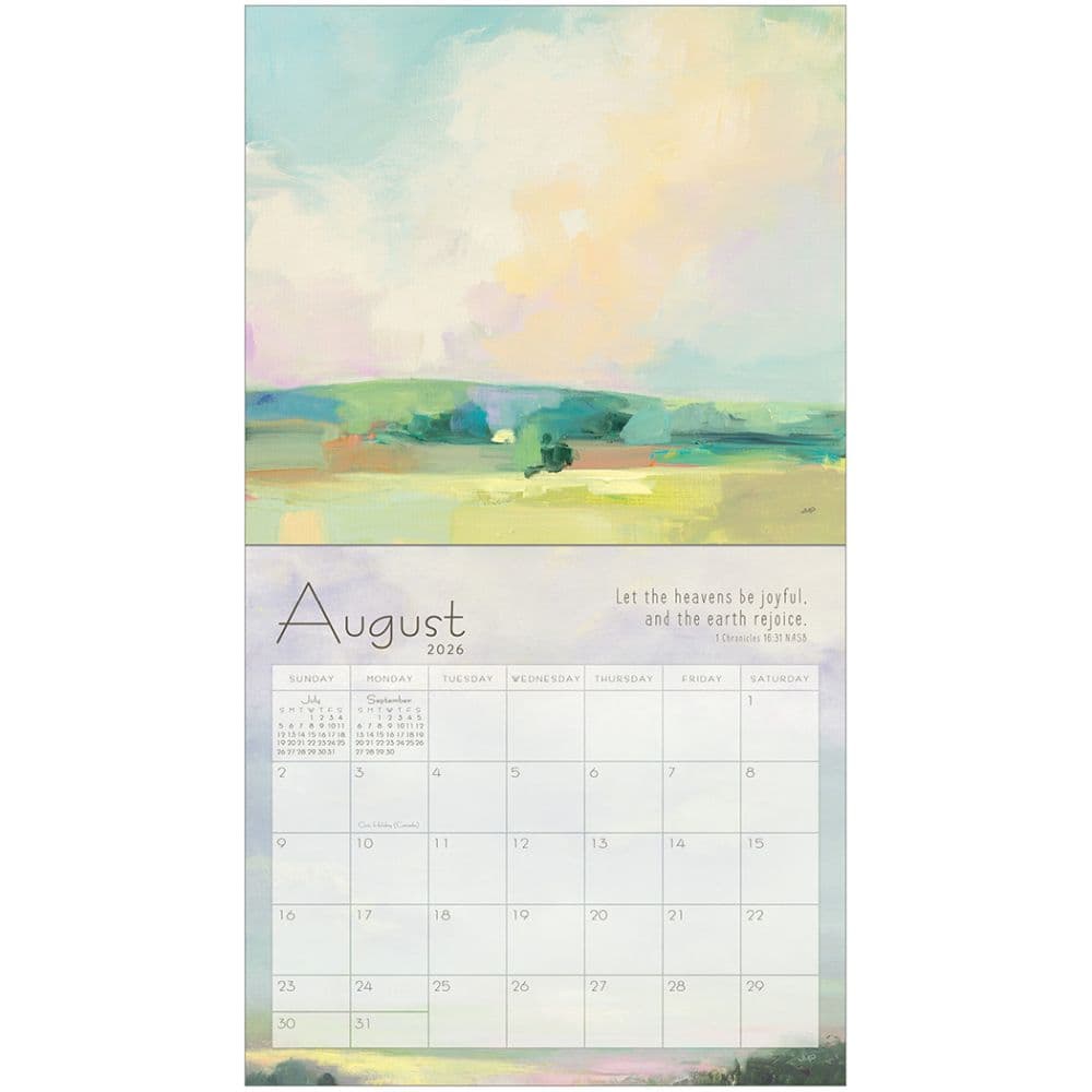 Hopeful Horizons by Julia Purinton 2026 Wall Calendar Second Alternate Image