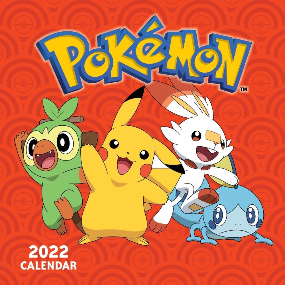 Pokemon 2022 Mini Wall Calendar