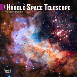 Hubble Space Telescope 2025 Mini Wall Calendar