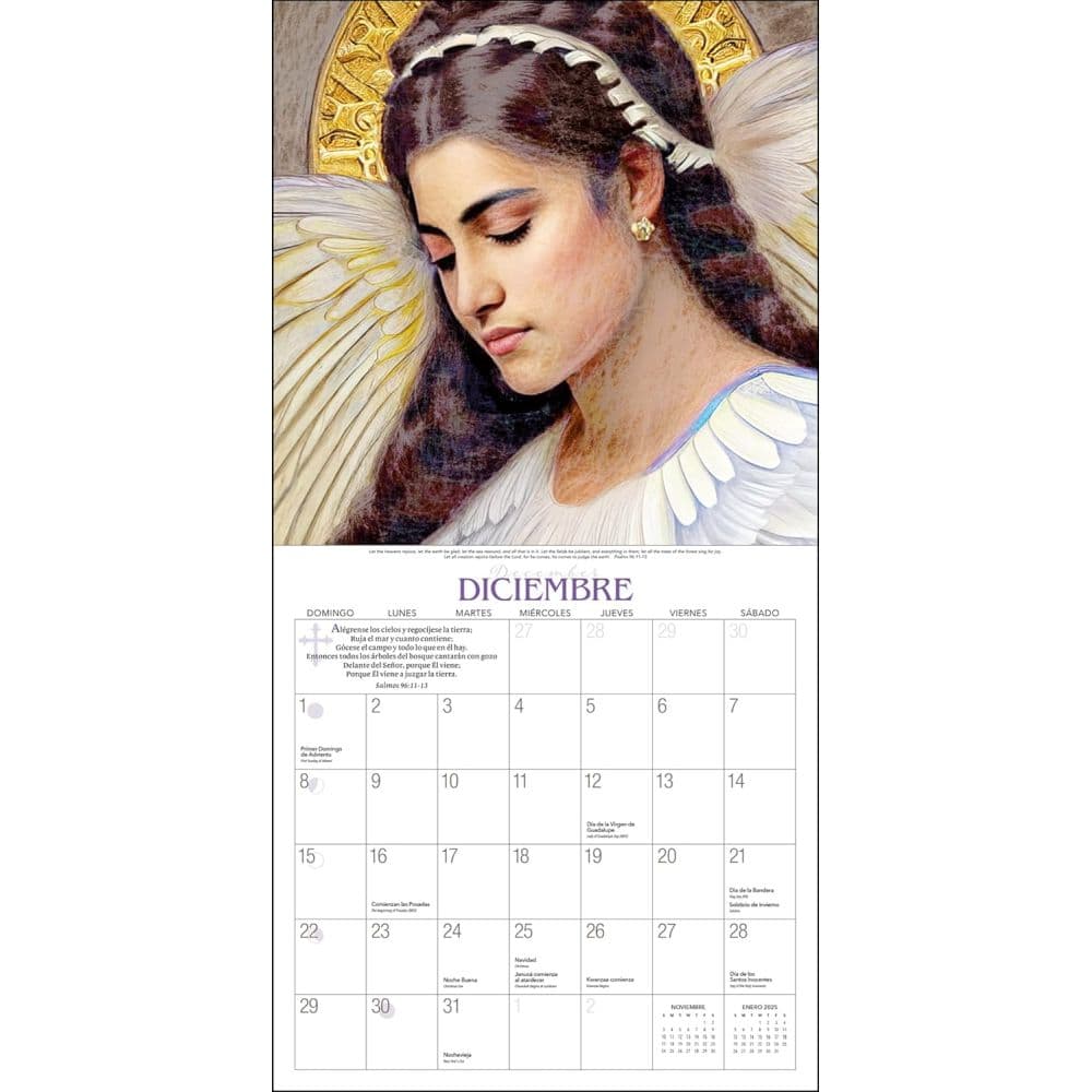 Angeles Bilingual Spanish 2024 Wall Calendar Fourth Alternate Image width=&quot;1000&quot; height=&quot;1000&quot;