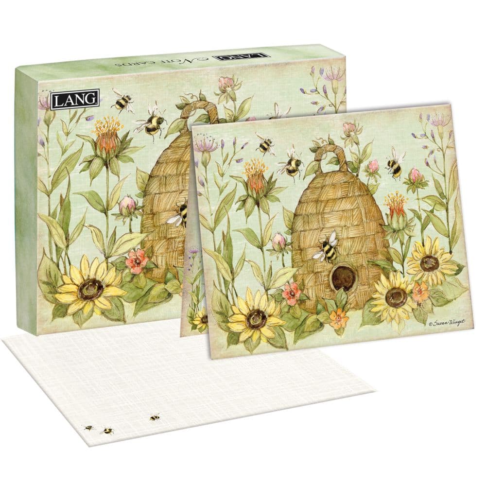 Spring Bees Boxed Note Cards Main