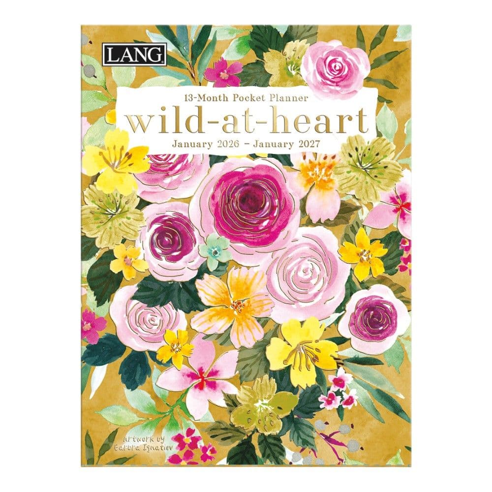 Wild At Heart Monthly 2026 Pocket Planner Main Image