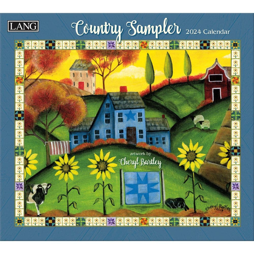 Country Sampler 2025 Wall Calendar