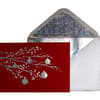 image Ornate Ornaments on Branches Christmas Card Main Product Image
