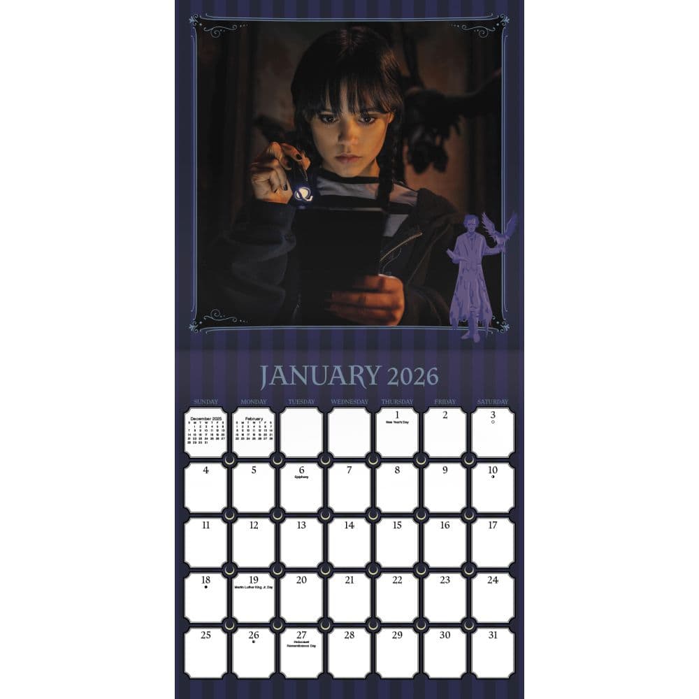 Wednesday 2026 Wall Calendar Second Alternate Image
