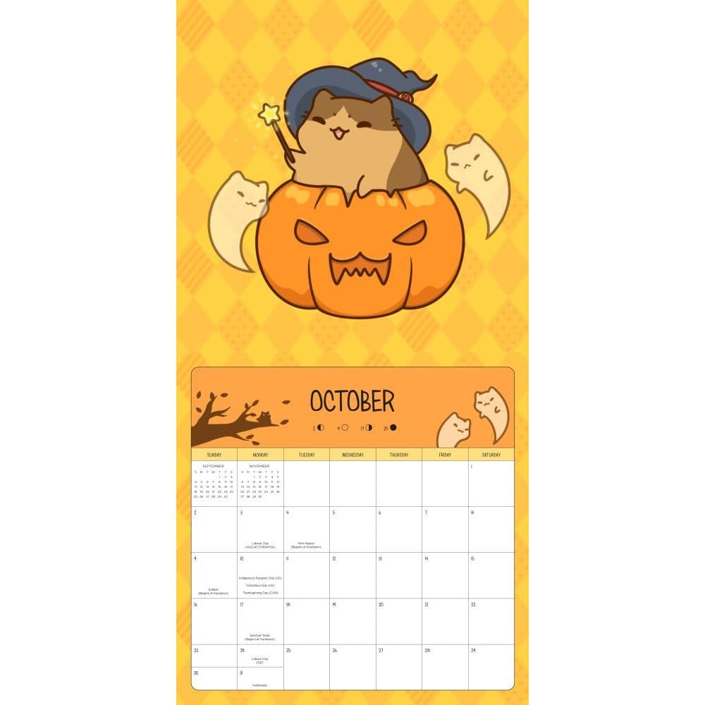 Kawaii Calendar Customize and Print