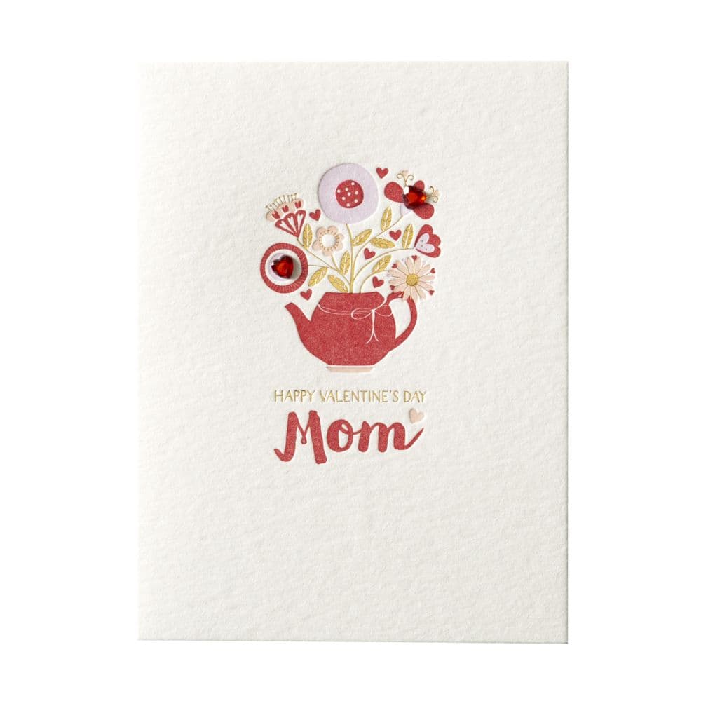 Teapot Floral Mom Valentine&#39;s Day Card First Alternate Image width=&quot;1000&quot; height=&quot;1000&quot;