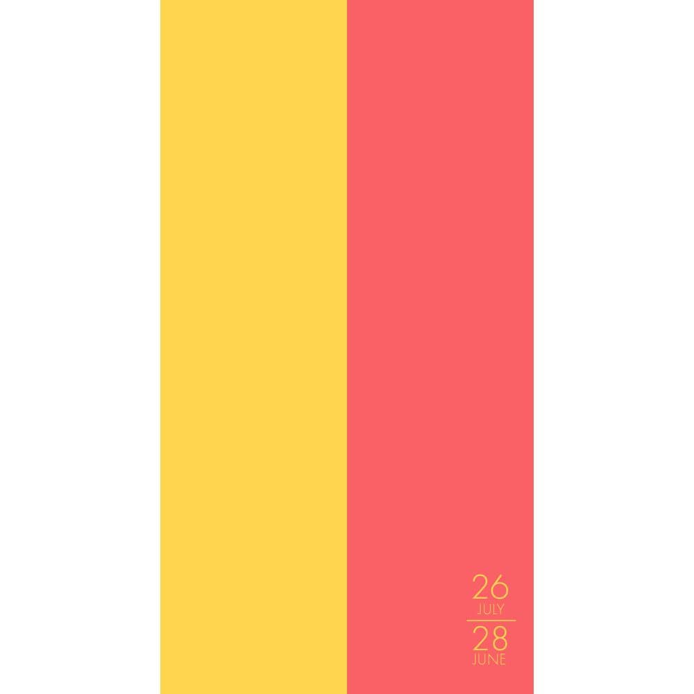 image Lemon & Blush Academic 2027 2 Year Pocket Planner