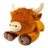 image Snoozimals Ginger the Highland Cow 20in Plush Fourth Alternate Image