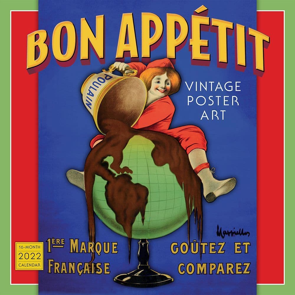 Bon Appetit 2022 Wall Calendar