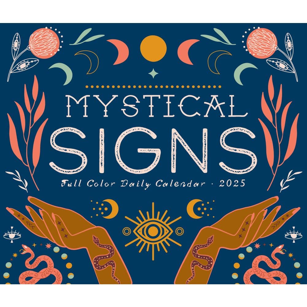 Mystic Signs 2025 Desk Calendar