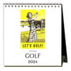 image Golf 2024 Easel Desk Calendar Main Product Image width=&quot;1000&quot; height=&quot;1000&quot;