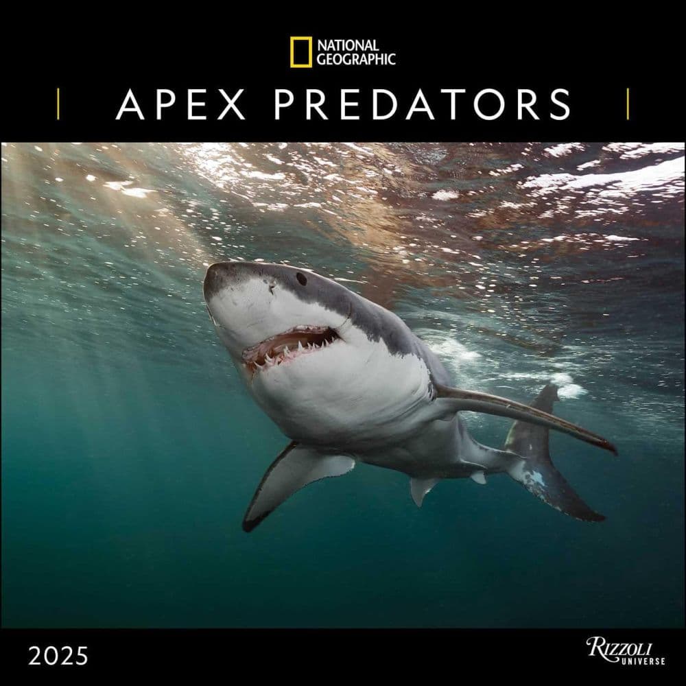 Apex Predators 2025 Wall Calendar - Calendars.com