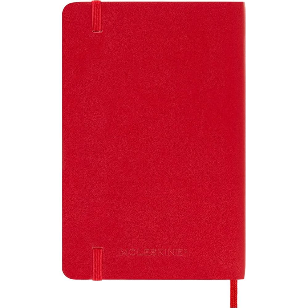 Moleskine Pocket Red Weekly 2024 Planner