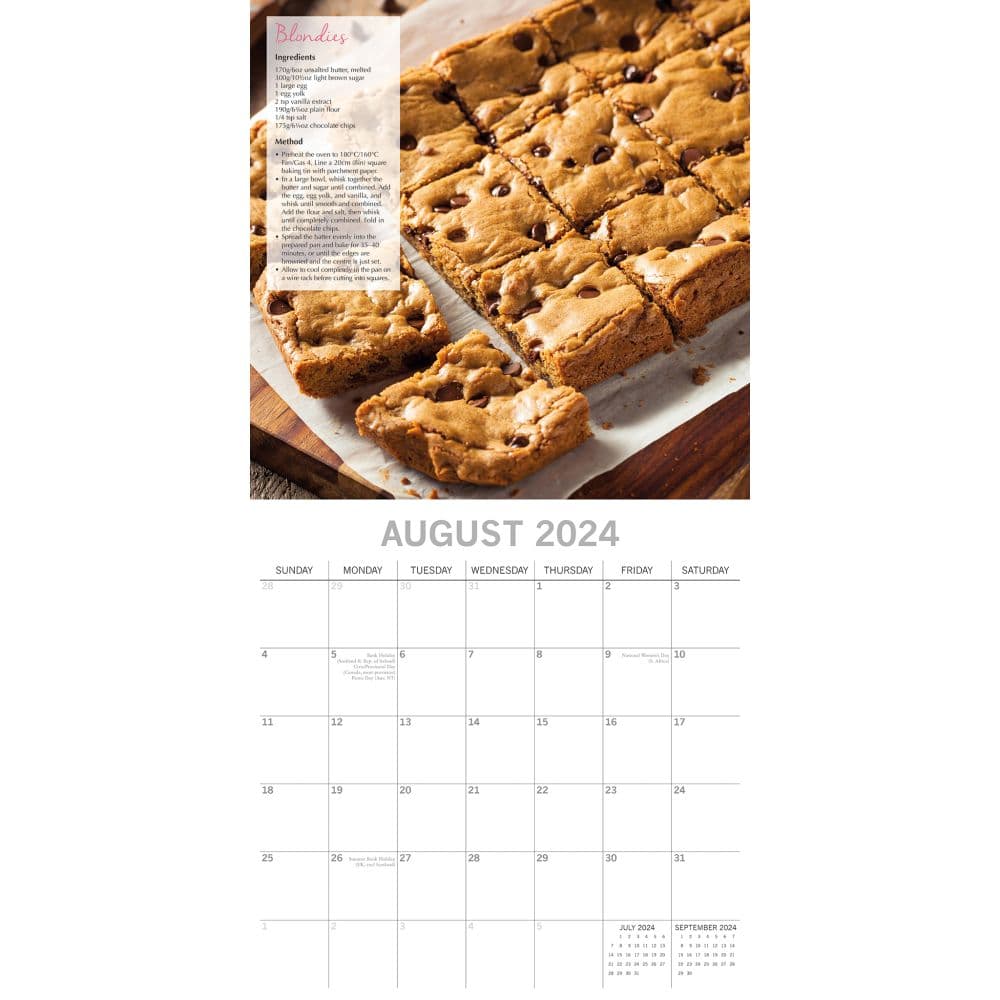 Baking 2024 Wall Calendar