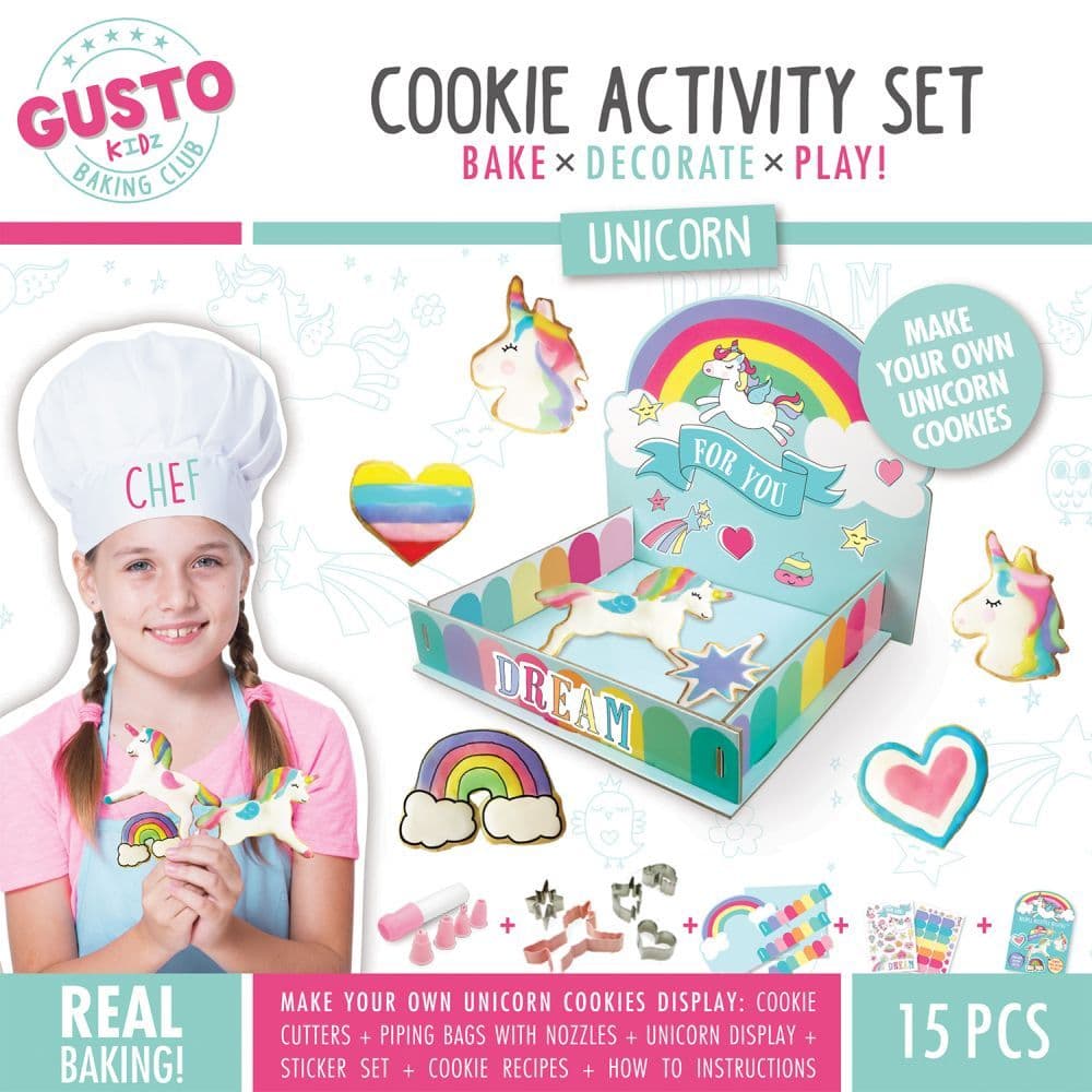 Gusto Unicorn Cookie Activity Set Main Image