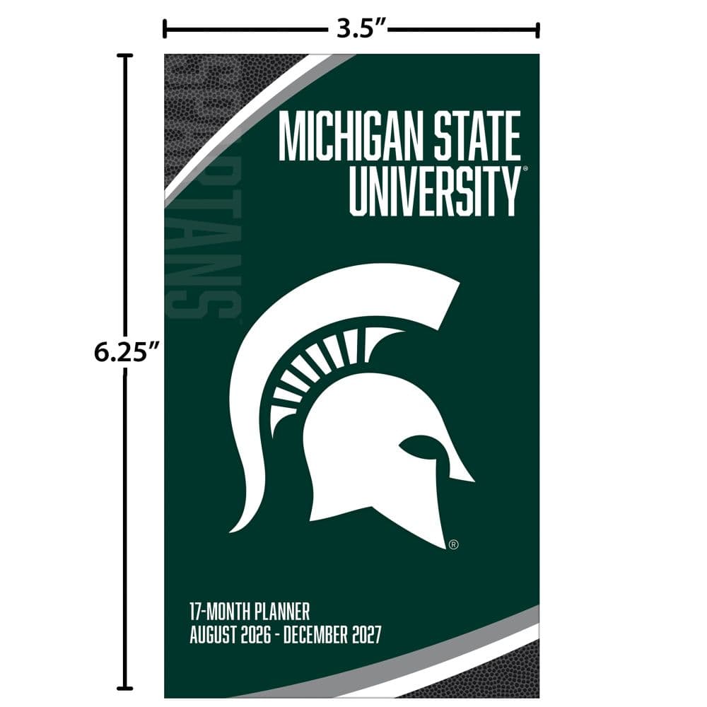 Michigan State Spartans 17 Month 2027 Pocket Planner Sixth Alternate Image