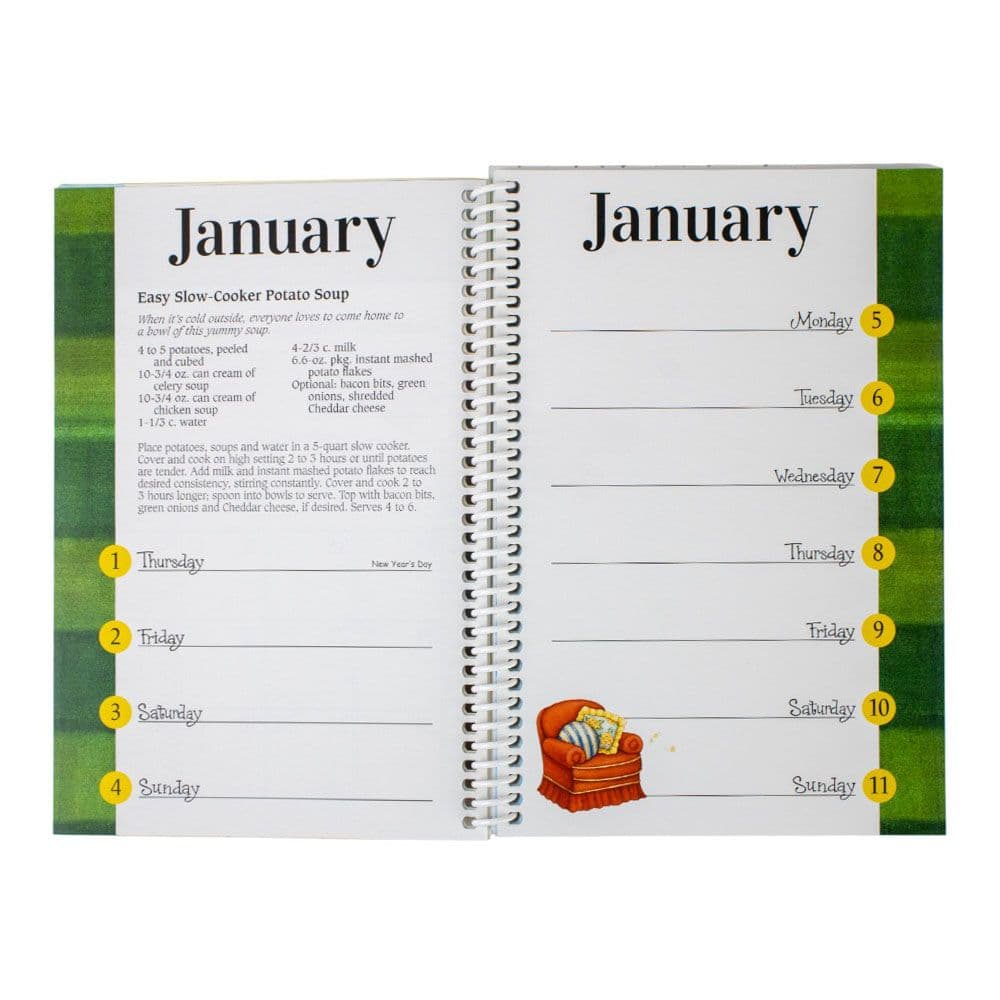 Gooseberry Patch 2026 Engagement Planner Fifth Alternate Image