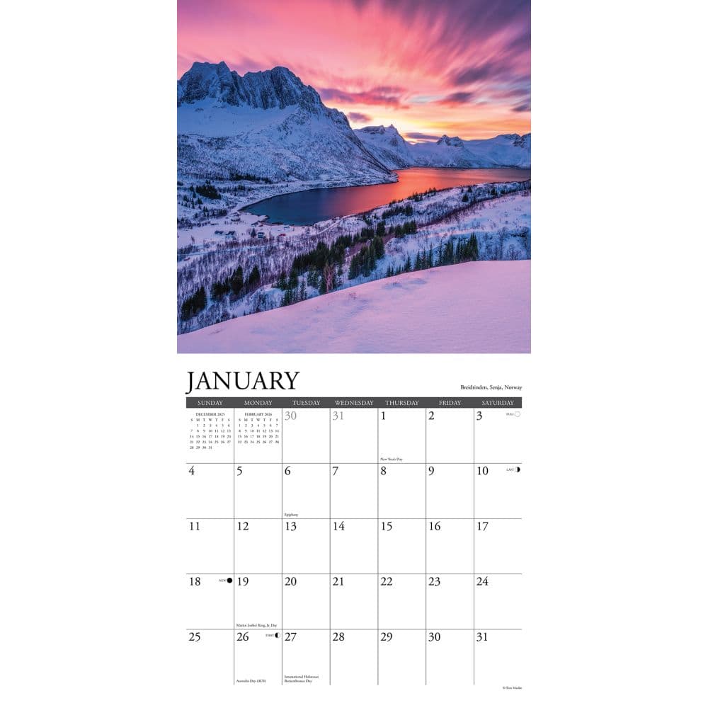 Wanderlust 2026 Wall Calendar Second Alternate Image