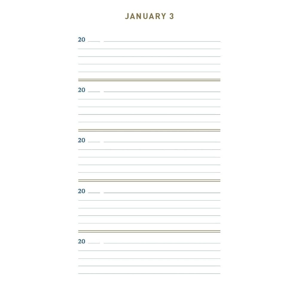 Denim One Line A Day Memory Book Seventh Alternate Image