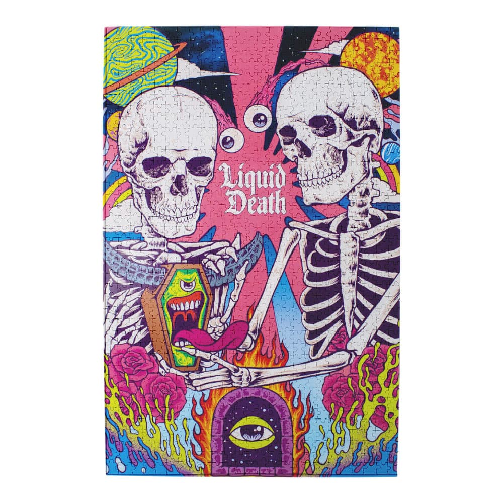 Liquid Death Skeletons 1000 Piece Puzzle First Alternate Image